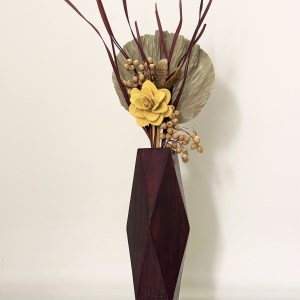 AuraFlow Vase [Choco Brown] - Image 1