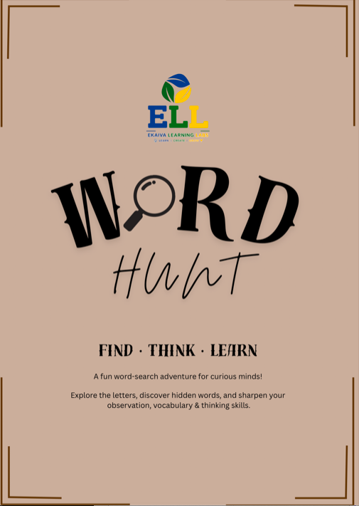 Word Hunt PDF (8+ categories)