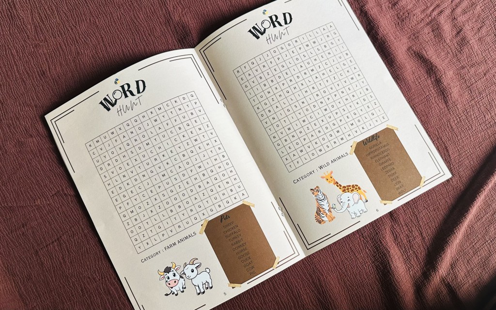 Word Hunt Book - 1